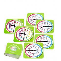 EasyRead Time Teacher Tell the Time Cards - Level 1